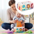 thumbnail image 2 of XIANXIAN Baby Tissue Box Toy - Baby Toys for 6-12 Months 1 Year Old Boy Girl - Soft Crinkle Sensory Toys for Infant Toddlers - Christmas Essentials Stuffers - Baby Boy Girl Gifts, 2 of 4