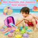 thumbnail image 4 of Juguete De Playa Niños Cubo Arena Juguete Pala Regadera 20pc  Belug, Multicolor, 4 of 5