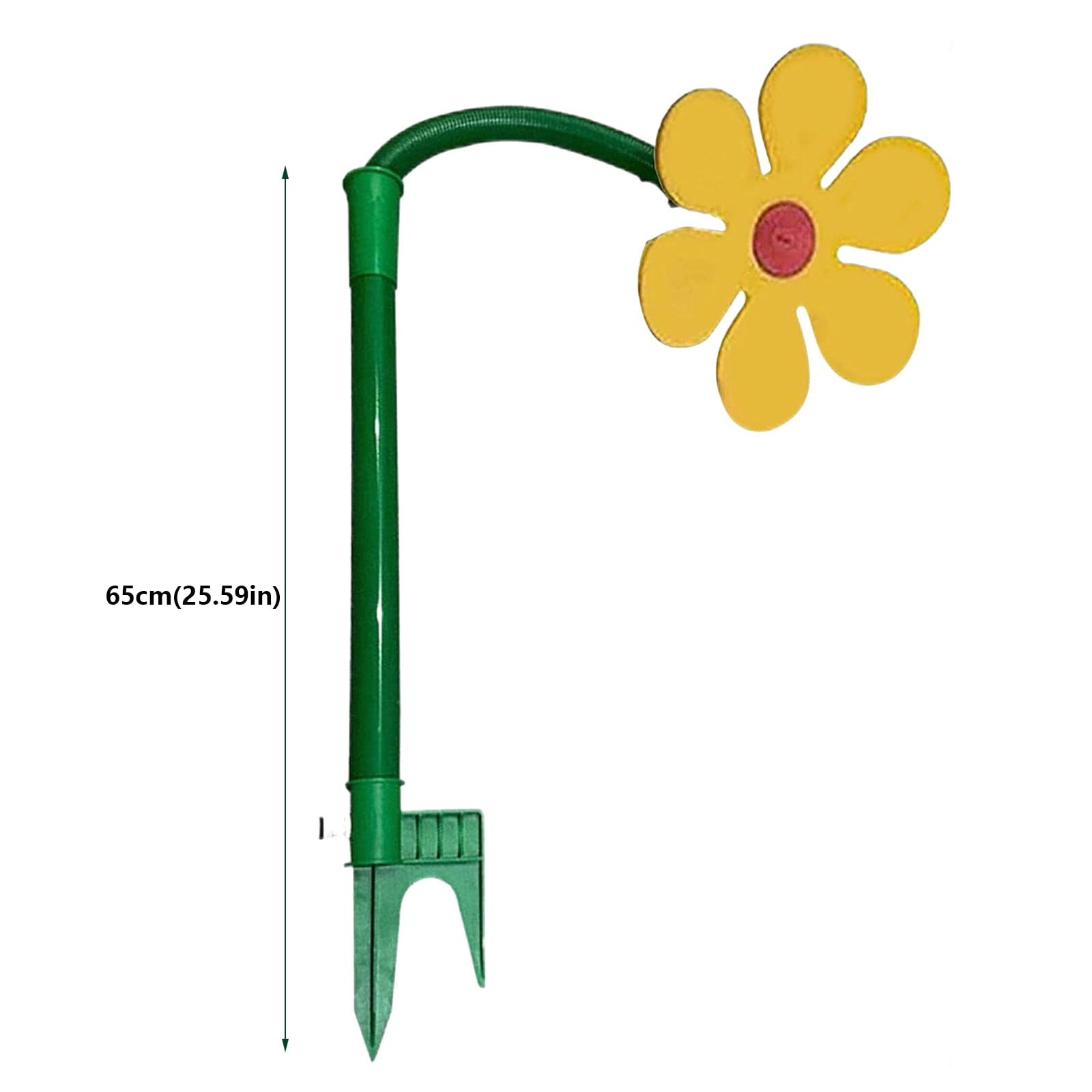 Crazy Daisy Sprinkler, 360° Rotating Dancing Flower Water Sprinkler for Kids & Dogs, Funny Sunflower Lawn Sprinkler for Yard Garden Outdoor Play
