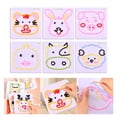 thumbnail image 2 of Cartoon Sewing Kits Toy Craft Project Set Lacing Threading Toy For Toddler Hand and Eye Coordination and Shape Matching, 2 of 8