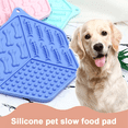 thumbnail image 5 of Almohadilla para lamer para perros y gatos, tapete calmante para lamer con sabor a mantequilla de cacahuete para perros, 5 of 5