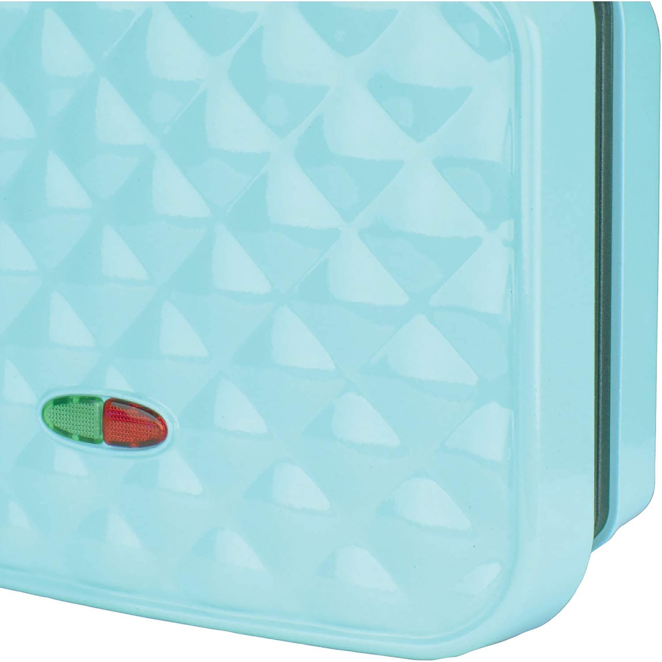 Brentwood TS-239BL Couture Purse Non-Stick Dual Waffle Maker, Blue