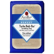 Jack Black Turbo Body Bar Scrubbing Soap, 6 Oz