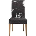 thumbnail image 2 of Funda Protectora ABPHQTO para silla de Astronauta espacial para comedor Hotel Boda Juego de 4, 2 of 4