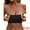 Black, variant on Women's Strapless Seamless Wirefree Padded Bras L Black