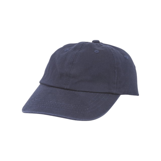 Top Headwear Youth Washed Twill Cap - Navy