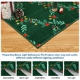thumbnail image 6 of Christmas Runner Rug Washable Christmas Rugs Modern Geometric Area Rug Non Slip Entryway Carpet Hallway Runner Rug Soft Christmas Floral Rugs for Bedroom,Living Room, Laundry, Kitchen, 6 of 8