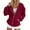 Wine Red, variant on Hoodies for Women Hoodie Sweatshirt for Fall Winter Tops Long Sleeve Shirts Oversized Tshirts Round Neck Hemlock