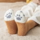 thumbnail image 4 of Calcetines de mujer Calcetines de tubo medio Calcetines de terciopelo coral de otoño e invierno Calcetines de garra de gato dulce de estilo japonés, 4 of 6