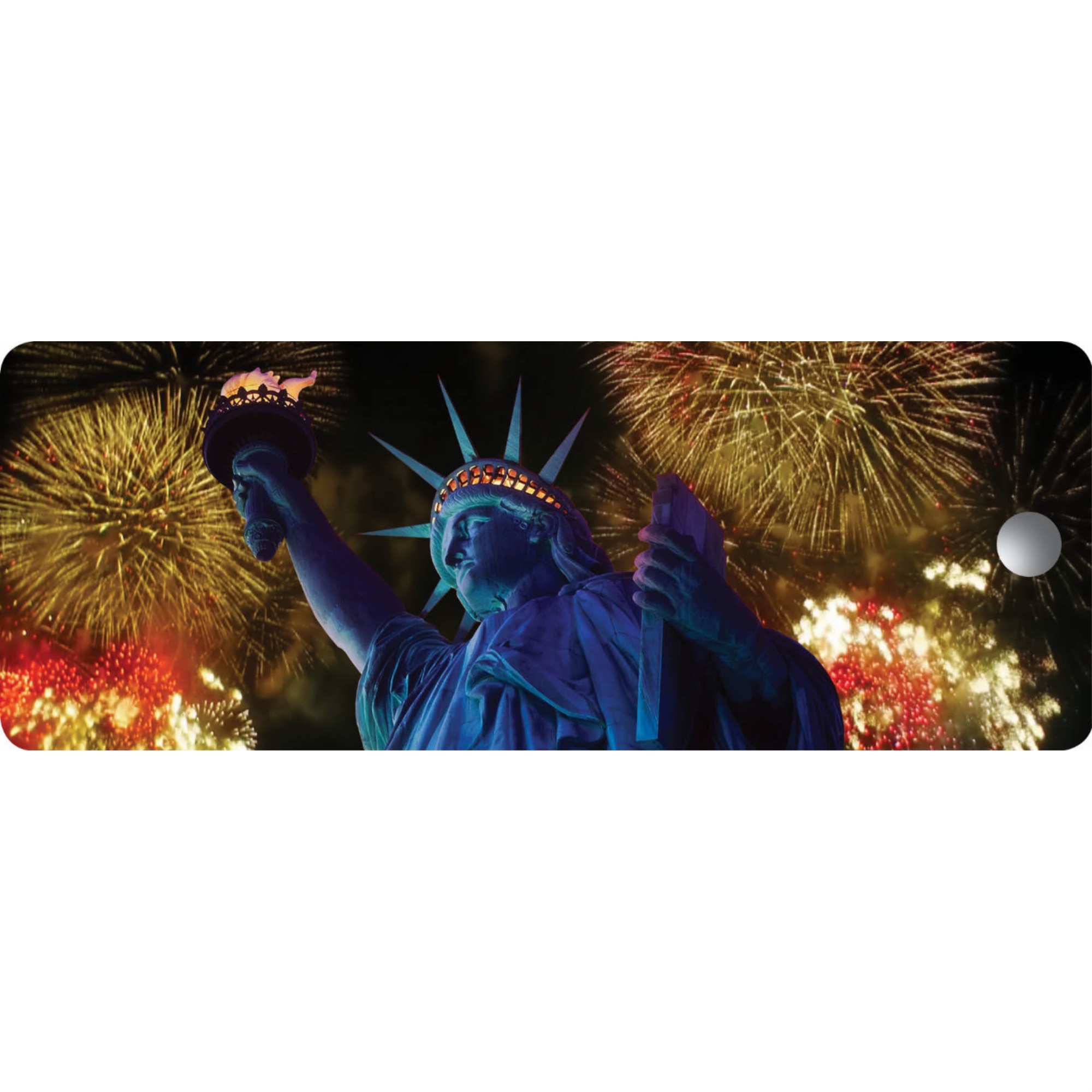 Statue of Liberty Fireworks Motion Bookmark