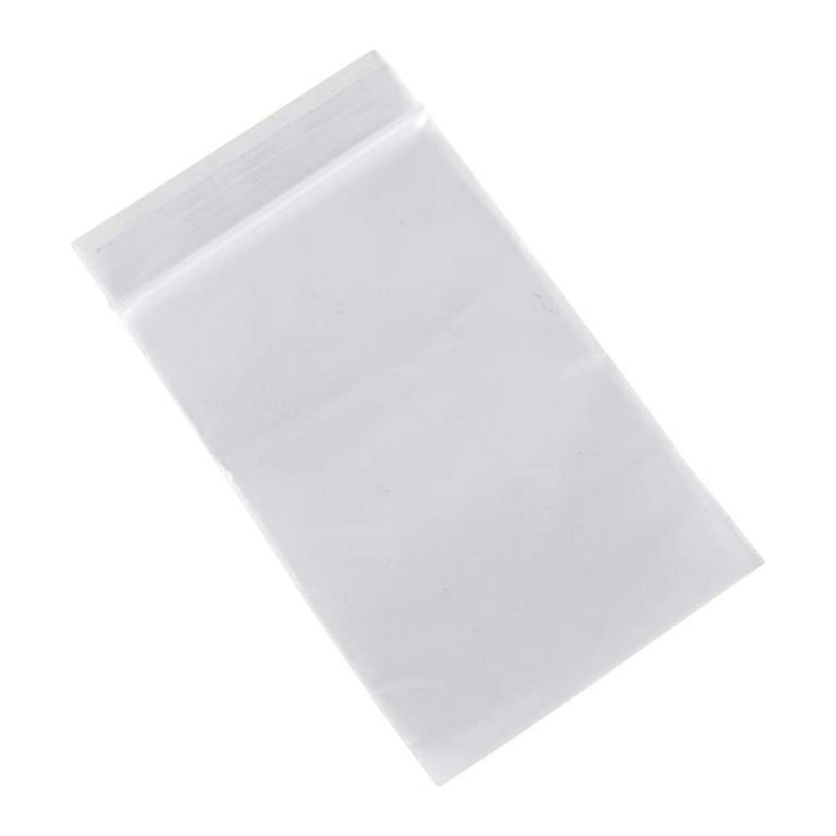 Dropship Pack Of 500 Zipper Bags; Clear 20 X 24. Ultra Thick Seal Top Bags  20x24. Thickness 2 Mil Thick. Heavy Duty Polyethylene Bags With Single  Track For Industrial; Food Service; Health