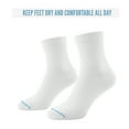 thumbnail image 2 of Comfora Diabetic Ankle Socks for Men and Women – 12 Pairs, Non-Binding, Seamless Toe, Cushioned Moisture-Wicking, 2 of 5