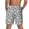 thumbnail image 3 of Kdxio Snake Print Men's Swim Trunks with Compression Liner 7 Inch Inseam Quick Dry Swim Shorts, 3 of 7