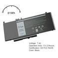 thumbnail image 2 of G5M10 Battery for Dell Latitude E5450 E5550 E5250 Notebook 15.6" 8V5GX WYJC2 NEW, 2 of 6