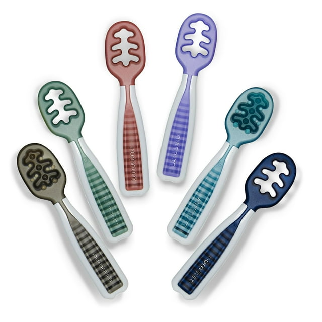 Set de 6 Cucharitas para Bebé NumNum GOOtensils Libres de BPA