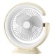 thumbnail image 1 of ¡Gran Oportunidad de Ahorro!, Ventilador giratorio de escritorio Big G, moderno y práctico, silencioso, con 3 velocidades, luz nocturna, mini ventilador con carga USB Akmoler, 1 of 9
