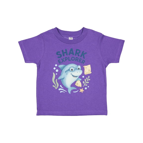 Inktastic Shark Explorer Ocean Adventure Boys or Girls Toddler T-Shirt