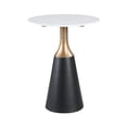 thumbnail image 3 of Furniture of America Kinsey Wood 3-Piece Counter Dining Table Set in Black, 3 of 15