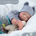 thumbnail image 2 of BABESIDE 20" Adorable Reborn Baby Doll Sleeping Infant Boy Full Silicone Soft Vinyl Body Real Life Newborn Baby Dolls with Toy Accessories Gift for Collection & Kids Age 3+, 2 of 7