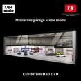 thumbnail image 3 of 1/64 Diorama Car Garage Model, 3 LED Modes Parking Lot Showroom Scene Display Case,Diecast Garage Model Car Showroom Model,Three Adjustable Lights, Dustproof Acrylic Collection Storage, 3 of 24