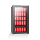 thumbnail image 1 of Nuur - Frigobar Enfriador de Bebidas 80 Litros (118 Latas) con Compresor, Control Digital de Temperatura de 0 a 20°C, Puerta de Cristal Templado, Luz LED Interior, 4 Repisas Ajustables - ENBE118, 1 of 7