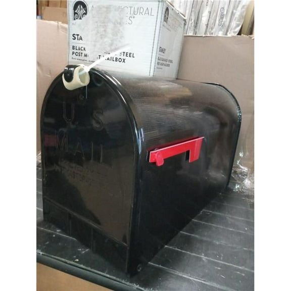 Black T3 Rural Mailbox
