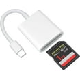 thumbnail image 1 of 3Pcs USB C SD Card Reader,Tiansong Memroy Card Reader Trail Camera Viewer for Android Type C OTG Device Portable SD Card Adapter for MacBook Air/Pro M1 iPad Pro Samsung S21/S22 Ultra(White), 1 of 5