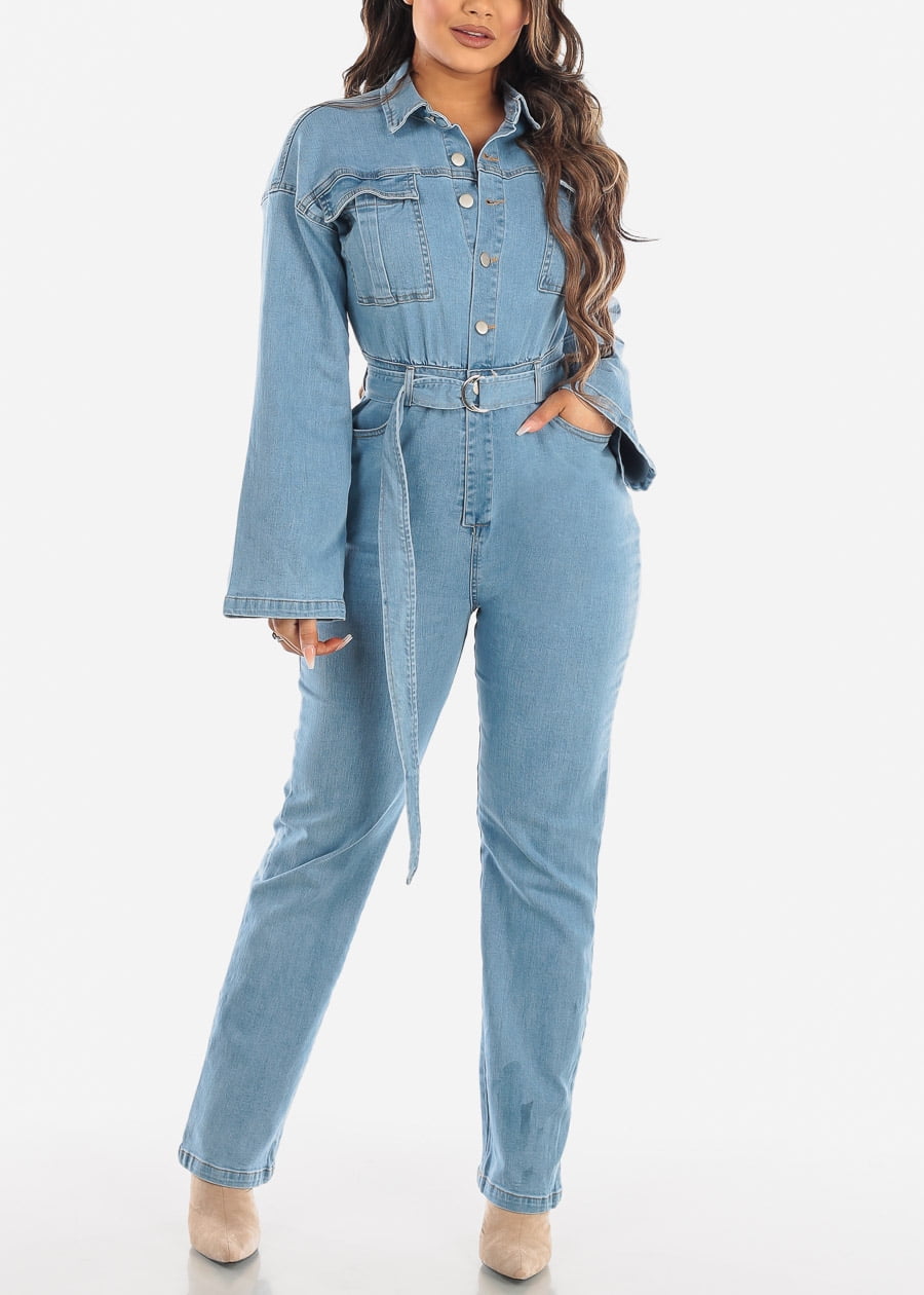 long denim jumper