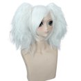 thumbnail image 1 of Peluca para cosplay Gintamas Sakatas Gintokis, pelo sintético, 40 cm, 1 of 2