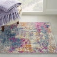 thumbnail image 4 of 2â€™ x 3â€™ Ivory and Multi Abstract Scatter Rug, 4 of 6