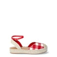 thumbnail image 3 of Time and Tru Women's Ankle Strap Espadrille Sandals, 3 of 5