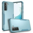 thumbnail image 1 of Supershield Case for Samsung Galaxy S22 5G, Dual Layer Military Grade Drop Proof Protective Cover Hard Shell Sturdy Durable Phone Case - Sky Blue, 1 of 3
