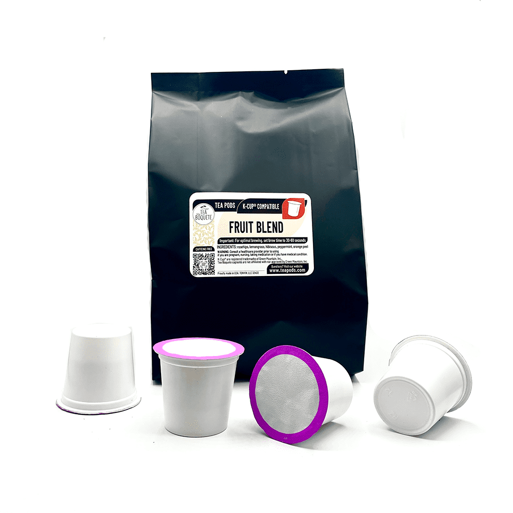Fruit Blend tea pods KCup ® compatible, tea capsules for Keurig
