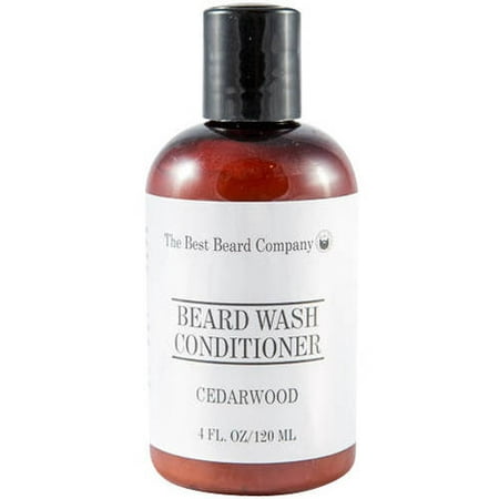 The Best Beard Company Cedarwood Beard Wash Conditioner, 4 fl (Best College Care Package Companies)