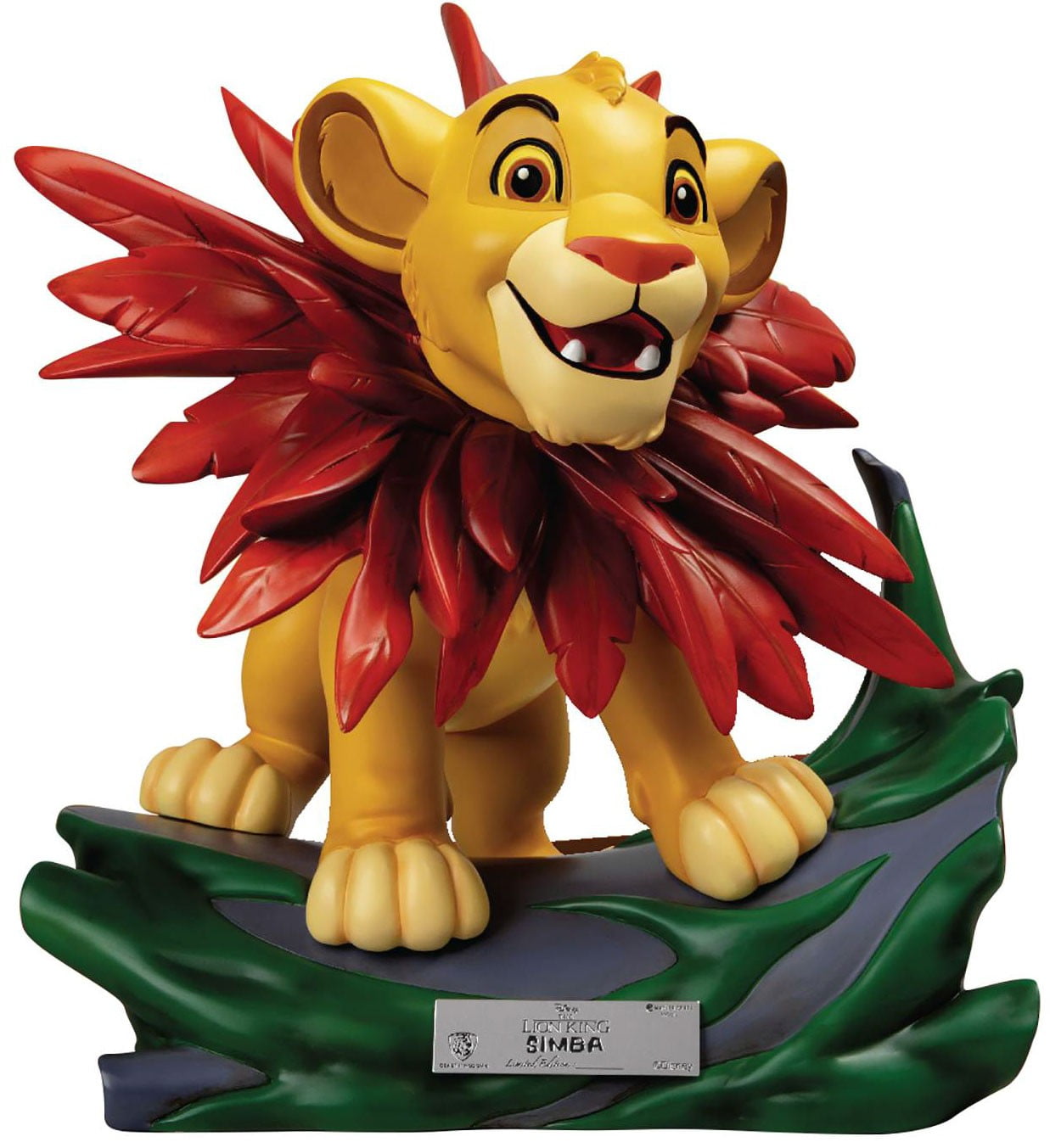 simba and nala statue