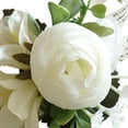 thumbnail image 4 of Wedding Corsages Party Decoration Wedding Accessories Artificial Flower Artificial Corsage for Banquet Groomsmen and Bridesmaids Prom Groom Una mano Yotijar Ramillete de pulsera, 4 of 10
