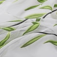thumbnail image 4 of Baohd Modern Sheer Curtain Green Window Draperies Washable for Living Room Bedroom 250cm, 4 of 9