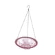 thumbnail image 1 of Baño para pájaros colgante, resistente, de gran capacidad, para exteriores. Rosa rojo, 1 of 9