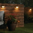 Mainstays Solar Powered Wall Mount Outdoor LED Motion Activated Deck