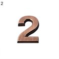 thumbnail image 6 of 0-9 Modern House Door Plaque Address Arabic Number Digit Plate Sign Decoration, 6 of 10