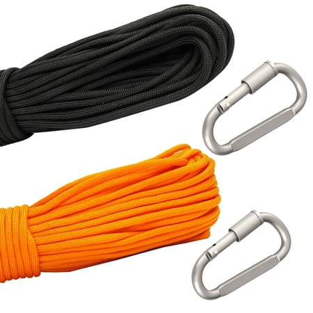 

Zruodwans Parachute Rope 31m Paracord Cord 550 Multifunction Paracord Ropes 9 Strand Cord Tent Rope Outdoor Survival Rope for Camping