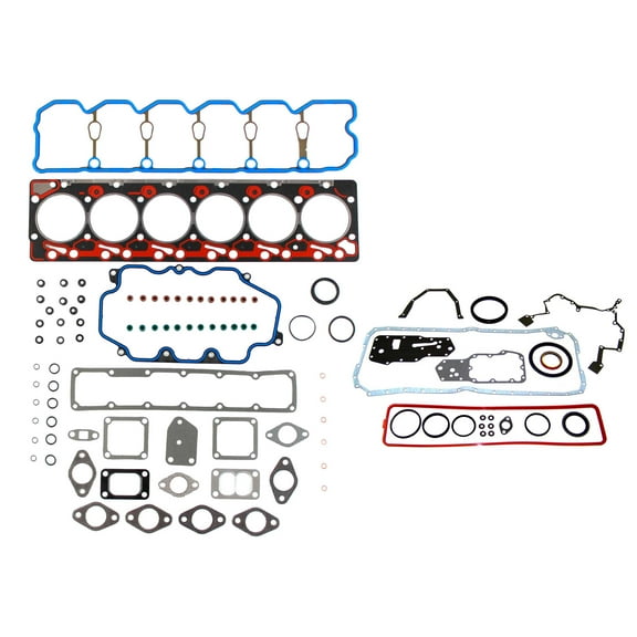 DNJ FGK1165 Full Gasket Set Fits Cars & Trucks 1998-2002 Dodge Ram 2500 Ram 3500 5.9L L6 OHV 359cu DIESEL Turbocharged