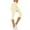 Beige, variant on Athletic Skirts Women Elastic Waist Capris Skirted Leggings Solid Color Stretch Yoga Pants Brown 2XL