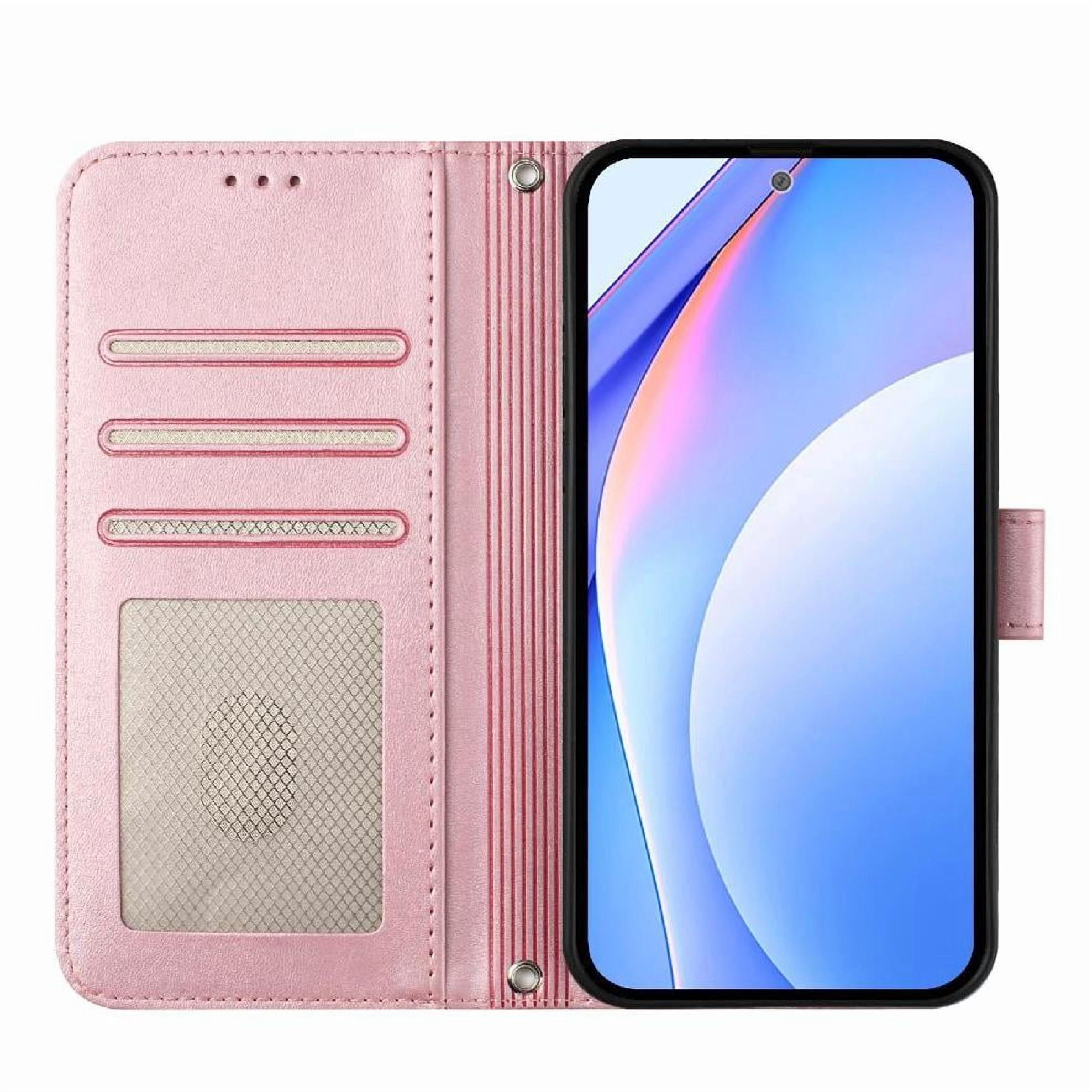 Phone Case for Nokia G310 Pu Leather Card Slots Holder Kickstand Rfid Blocking Magnetic Flip Folio