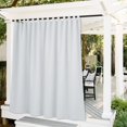 thumbnail image 1 of RYB HOME Rideaux d'Extérieur pour Patio - Rideaux Occultants Extra Larges, Imperméables et Offrant de l'Intimité pour Véranda Moustiquaire/salle à Manger Extérieure,, 1 of 8