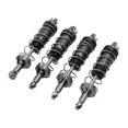 thumbnail image 1 of Bewildely 4 Uds. Amortiguador trasero delantero de aleación de aluminio 1/12 para pieza de coche MN D90 RC accesorios de coche RC piezas de Kits de construcción modelo Titanio, 1 of 6