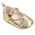 thumbnail image 6 of SDJMa Toddler Girl Soft Sole Crib Shoes Sequins Baby Shoes GD/12, 6 of 6