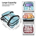 thumbnail image 3 of Shark Double Layered Insulated Refrigerated Meal Bag with Large Capacity for Hand Carry - Lunch Bags, 3 of 6