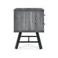 thumbnail image 4 of GDF Studio Amariana Mid Century Modern Nightstand, Sonoma Gray Oak, Gray, and Black, 4 of 7