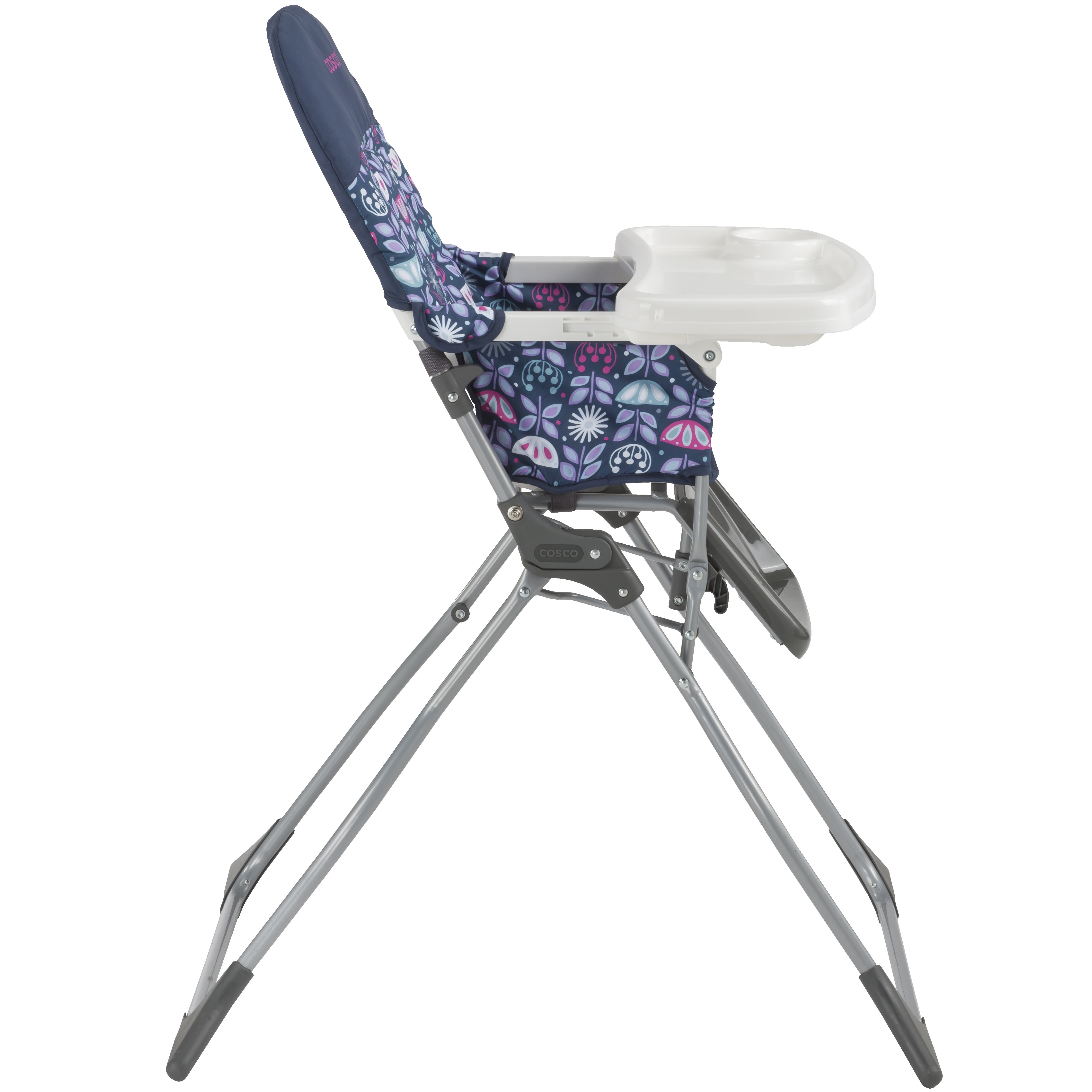 Cosco Kids Simple Fold High Chair, Poppy Field